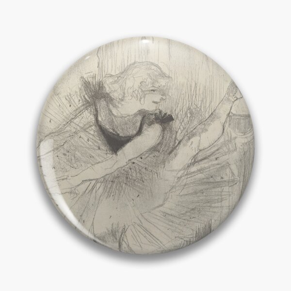 Item preview, Ida Heath by Toulouse-Lautrec Vintage Ballet Dancer Sketch Art designed and sold by artofuniverse.