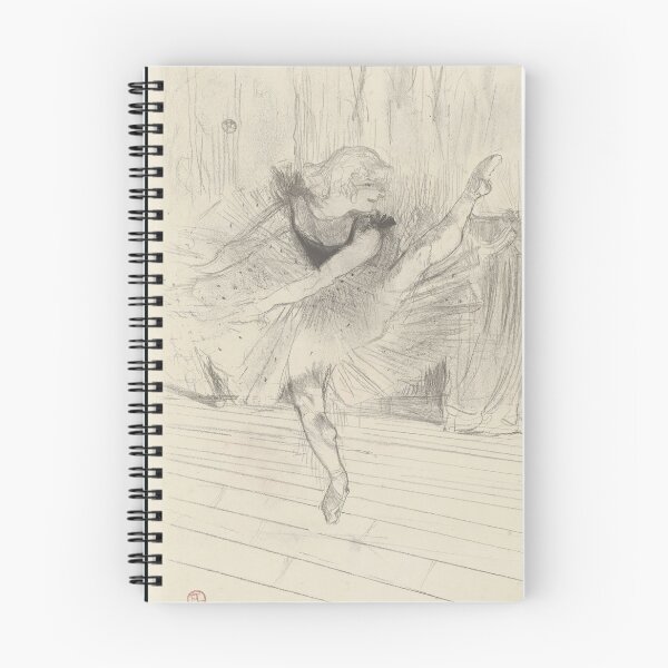 Item preview, Ida Heath by Toulouse-Lautrec Vintage Ballet Dancer Sketch Art designed and sold by artofuniverse.