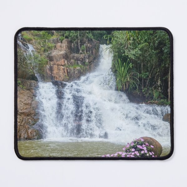 Item preview, Datanla Waterfall, Da Lat - Tropical Forest Falls | Vietnam Nature Landscape Art designed and sold by Ross.A.Campbell.