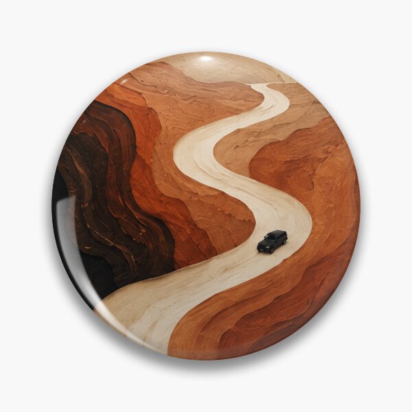 Item preview, Lost Abstract Desert Poster | Minimal Canyon Wall Art | Modern Topographic Print designed and sold by Watchyyy.