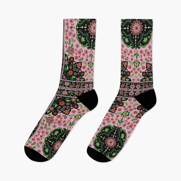 Item preview, Pink Gothic Floral Mandala designed and sold by Peac7e.
