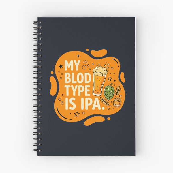 Item preview, My blood type is IPA | Beer designed and sold by SocialStaticz.