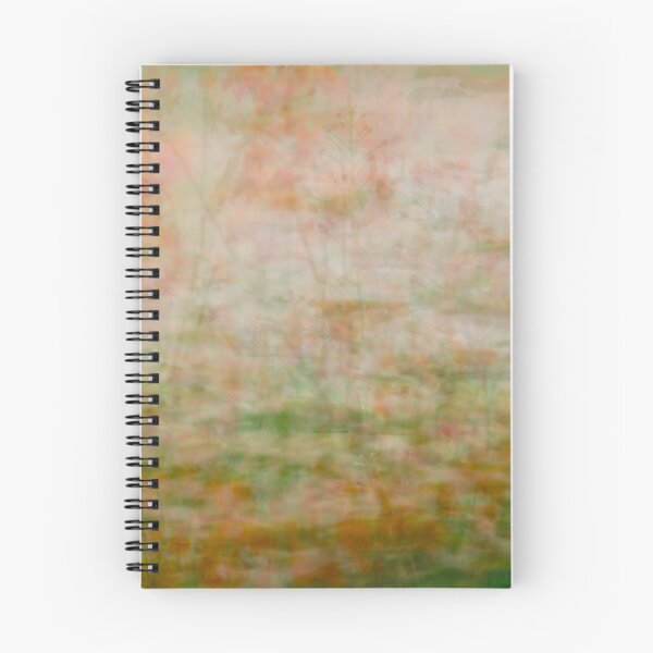 Item preview, A dreamy, pale multiple exposure where orange flowers and green stems appear as soft, ghost-like silhouettes against a bright background. designed and sold by AbulailArt.
