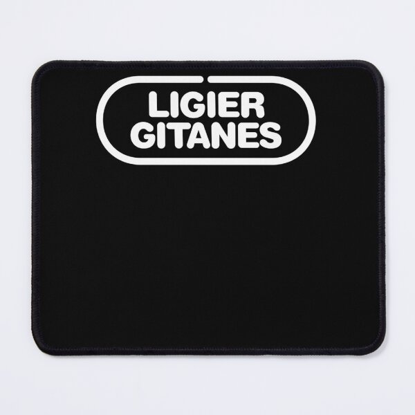 Item preview, Ligier Gitanes F1 team logo 1975-1980 - white print  designed and sold by ArtWearClothing.