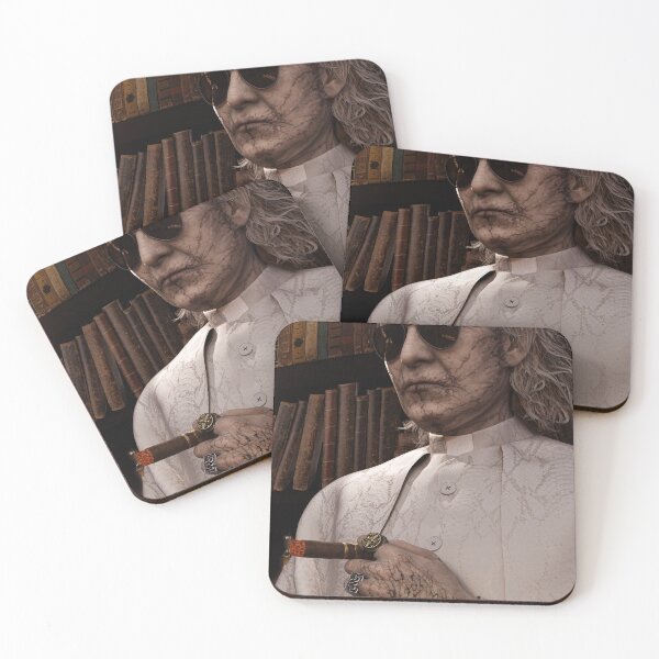 Item preview, (Un)holy Smokes - Victor Gideon Resident Evil fanart designed and sold by Sara Yardley Art.