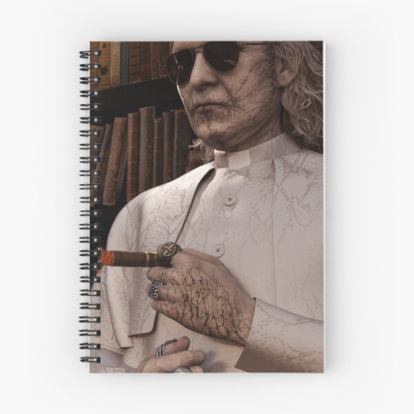 Item preview, (Un)holy Smokes - Victor Gideon Resident Evil fanart designed and sold by Sara Yardley Art.