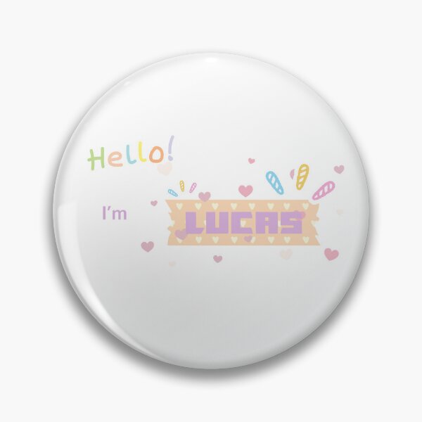 Item preview, Hello I'm Baby Lucas Cute Colorful Lettering designed and sold by ammiespy.