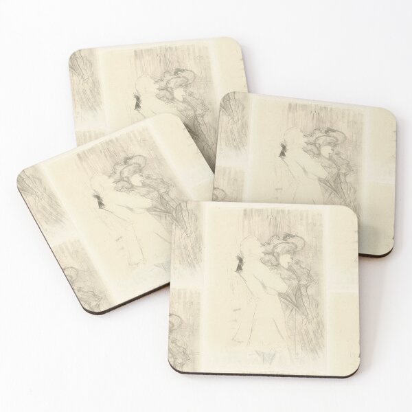 Item preview, Marcelle Lender by Toulouse-Lautrec Vintage Cabaret Singer Sketch Art designed and sold by artofuniverse.