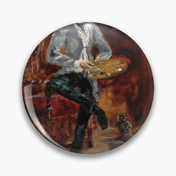 Item preview, Princeteau in His Studio by Toulouse-Lautrec Vintage Bohemian Artist Portrait Art designed and sold by artofuniverse.