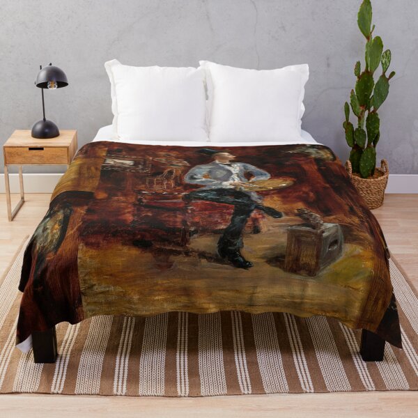 Item preview, Princeteau in His Studio by Toulouse-Lautrec Vintage Bohemian Artist Portrait Art designed and sold by artofuniverse.