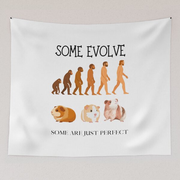 Item preview, Some Evolve Some Are Just Perfect Logo designed and sold by logowannawear.
