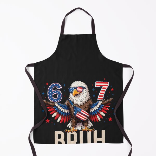 Item preview, Patriotic 67 4th of July six Seven 6 7 red White Blue Boys designed and sold by CriseldaBruning.