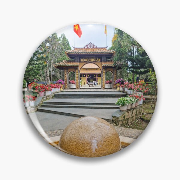 Item preview, Truc Lam Zen Monastery, Da Lat - Temple of Peace | Vietnam Buddhist Art designed and sold by Ross.A.Campbell.