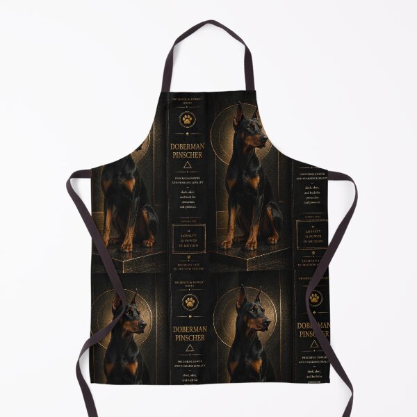 Item preview, Doberman Pinscher Dark Luxury Design designed and sold by Jacque's Life In Motion Studio.