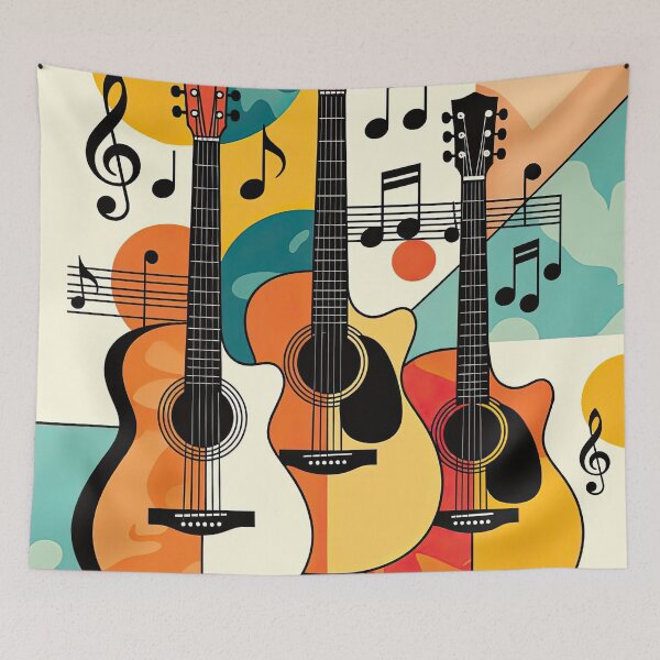 Item preview, Guitar Trio designed and sold by Leslie Montgomery Art.