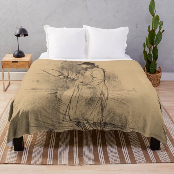 Item preview, Benefice Gemier by Toulouse-Lautrec Vintage Minimalist Theater Sketch Art designed and sold by artofuniverse.