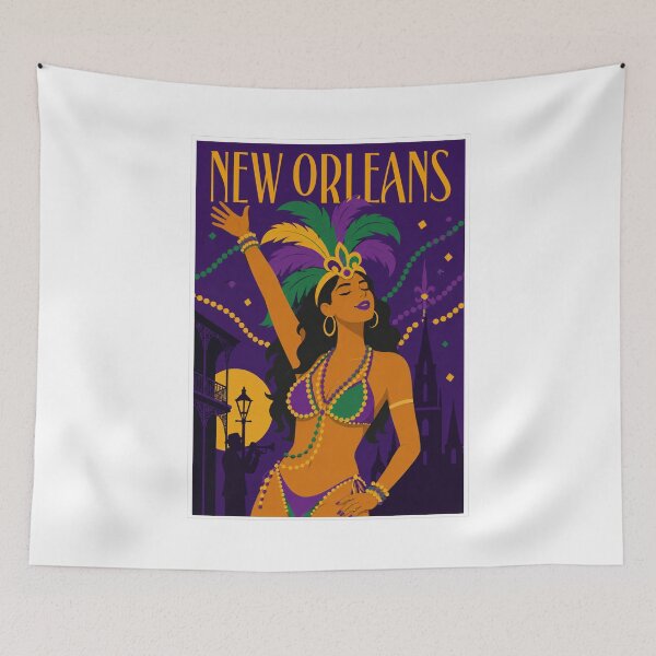 Item preview, Vibrant New Orleans Mardi Gras Celebration designed and sold by Beyond Destinations.