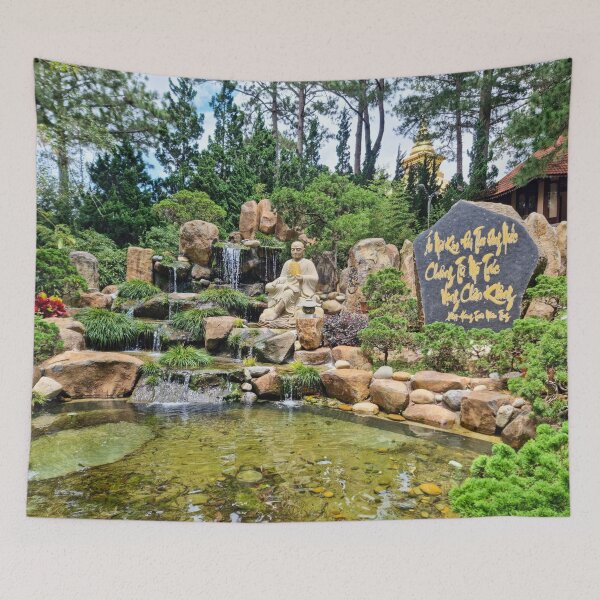 Item preview, Truc Lam Zen Monastery, Da Lat - Temple of Peace | Vietnam Buddhist Art designed and sold by Ross.A.Campbell.