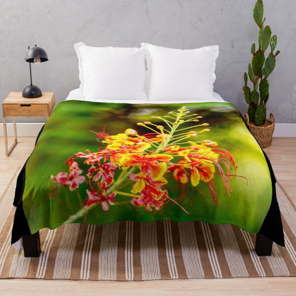 Item preview, Vibrant Pride of Barbados (Caesalpinia pulcherrima)  designed and sold by AbulailArt.