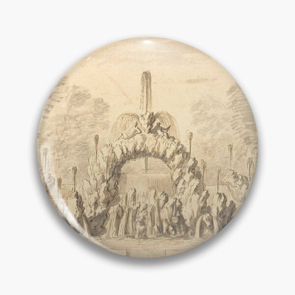 Item preview, Fountain Park Scene | Vintage Travel designed and sold by GammaRay.