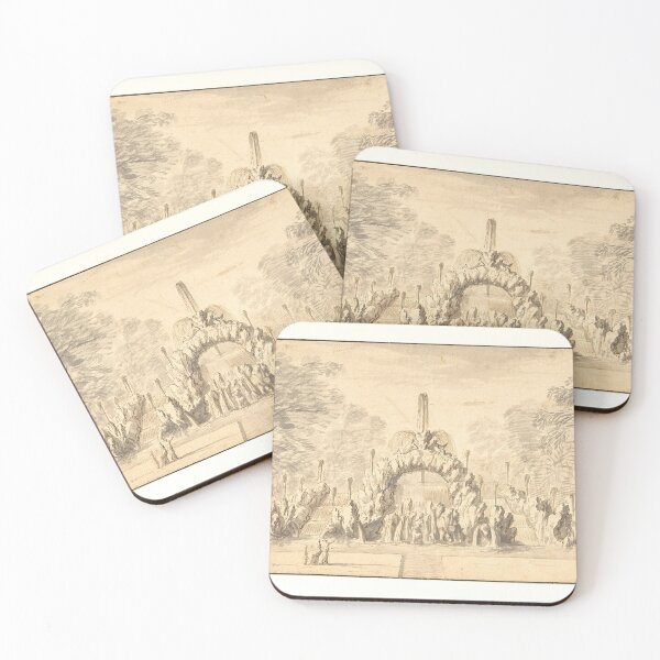 Item preview, Fountain Park Scene | Vintage Travel designed and sold by GammaRay.