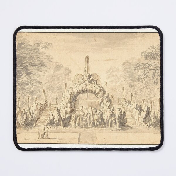 Item preview, Fountain Park Scene | Vintage Travel designed and sold by GammaRay.