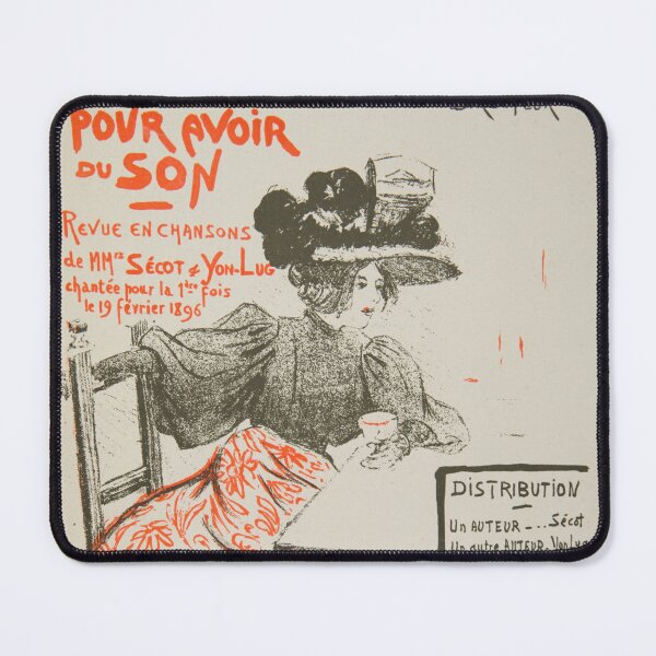 Item preview, Pour Avoir du Son by Toulouse-Lautrec Vintage Belle Époque Cabaret Poster Art designed and sold by artofuniverse.