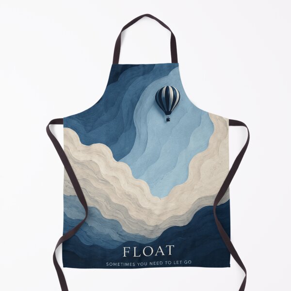 Item preview, Floating Abstract Sky Poster | Minimal Hot Air Balloon Wall Art | Dreamy Editorial Print designed and sold by Watchyyy.