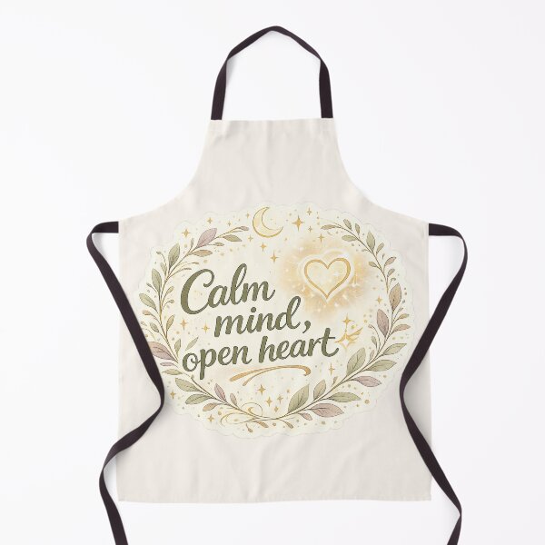 Item preview, Calm Mind Open Heart Sticker designed and sold by hutofdesigns.