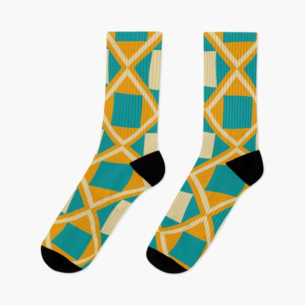 Item preview, Geometric composition in blue and yellow designed and sold by StefanStudioArt.