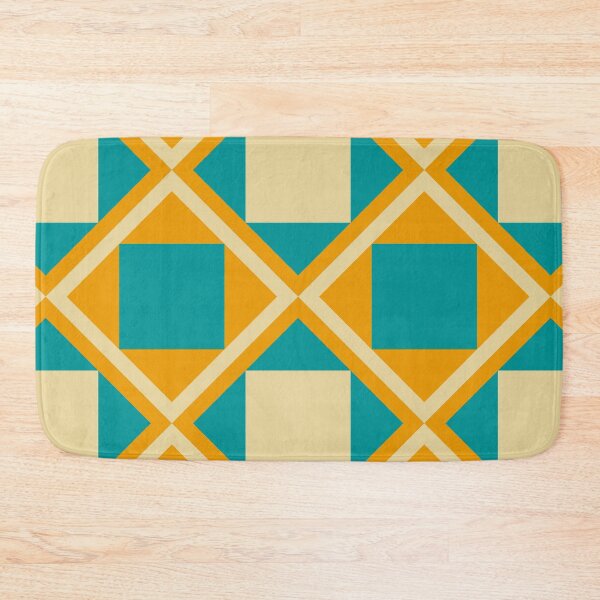 Item preview, Geometric composition in blue and yellow designed and sold by StefanStudioArt.