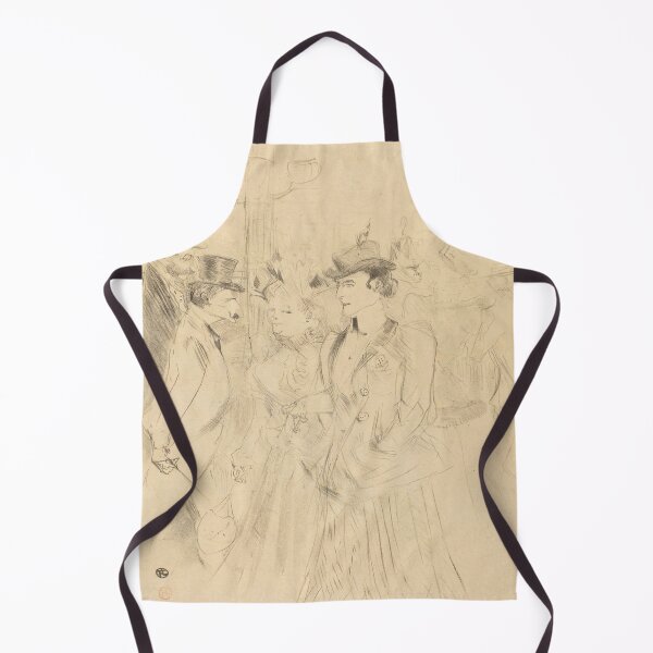 Item preview, Promenade Promenoir by Toulouse-Lautrec Vintage Parisian Nightlife Sketch Art designed and sold by artofuniverse.