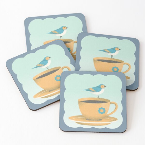 Item preview, Morning Coffee Bird designed and sold by mellow-koko.