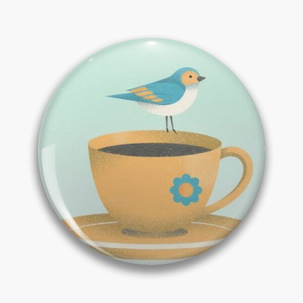 Item preview, Morning Coffee Bird designed and sold by mellow-koko.