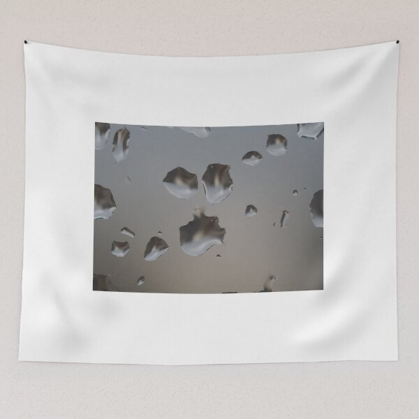 Item preview, Abstract Water Droplets on Glass Background designed and sold by onubi.
