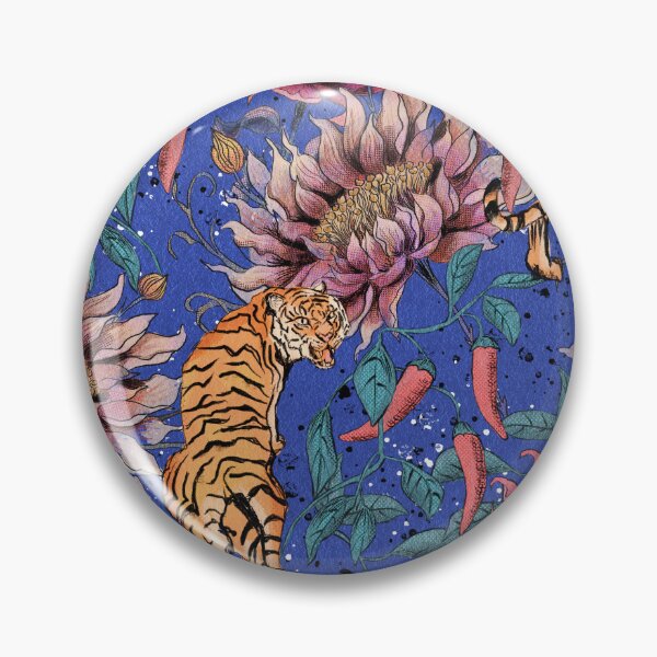 Item preview, Passionate floral blue designed and sold by VJP Creations.