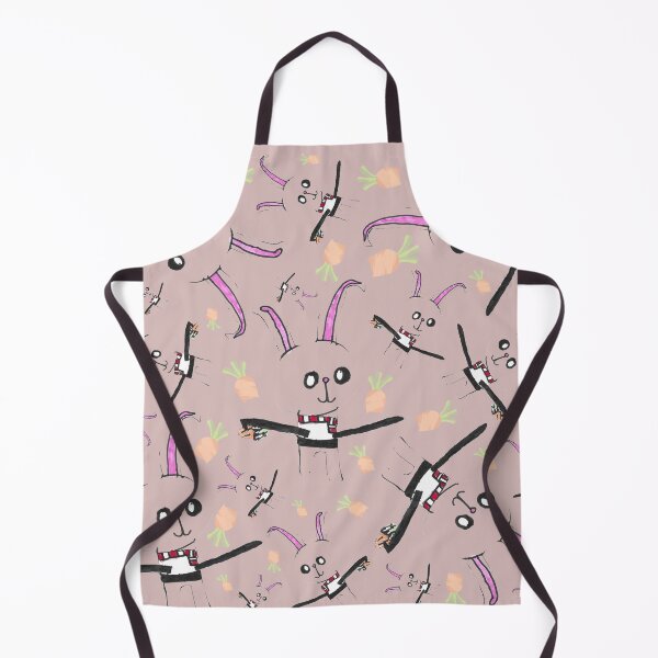 Item preview, Cute Rabbit With Carrot Hand Drawn Kids Art designed and sold by nimbfeja.