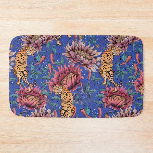 Item preview, Passionate floral blue designed and sold by VJP Creations.