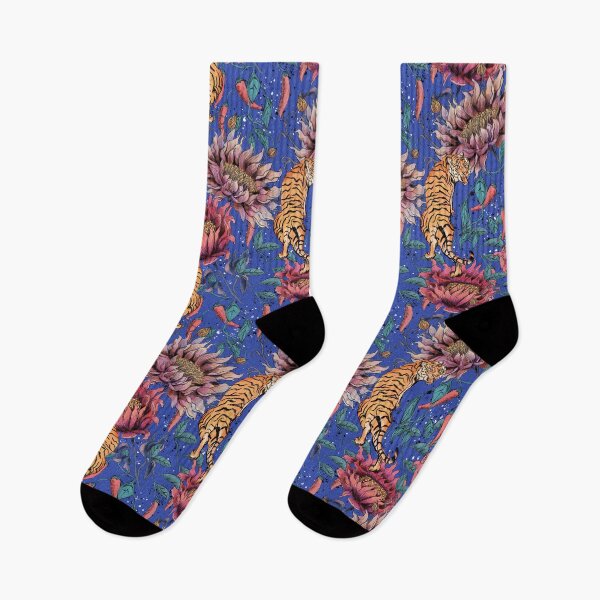 Item preview, Passionate floral blue designed and sold by VJP Creations.