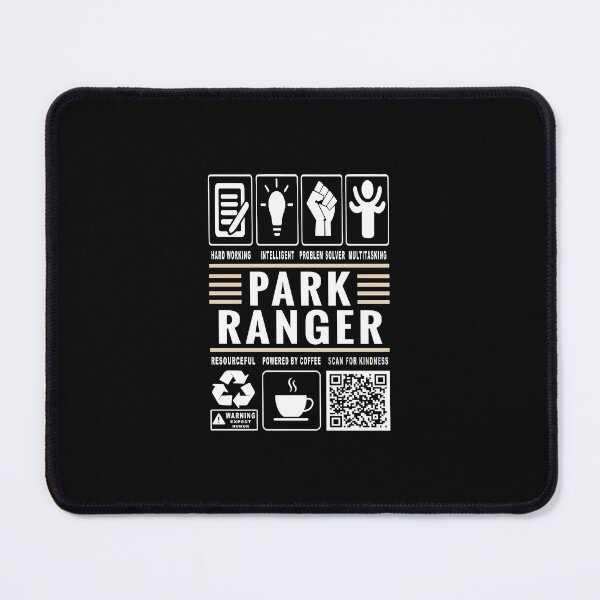 Item preview, Funny Park Ranger Job Description Icons QR Code designed and sold by MerchMaxxing.