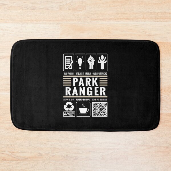 Item preview, Funny Park Ranger Job Description Icons QR Code designed and sold by MerchMaxxing.