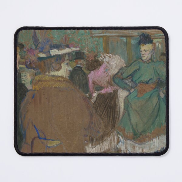 Item preview, Quadrille at the Moulin Rouge by Toulouse-Lautrec Vintage Belle Époque Dance Hall Art designed and sold by artofuniverse.