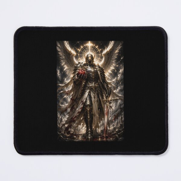 Item preview, Angelic warrior in a celestial battlefield designed and sold by Varuun29.