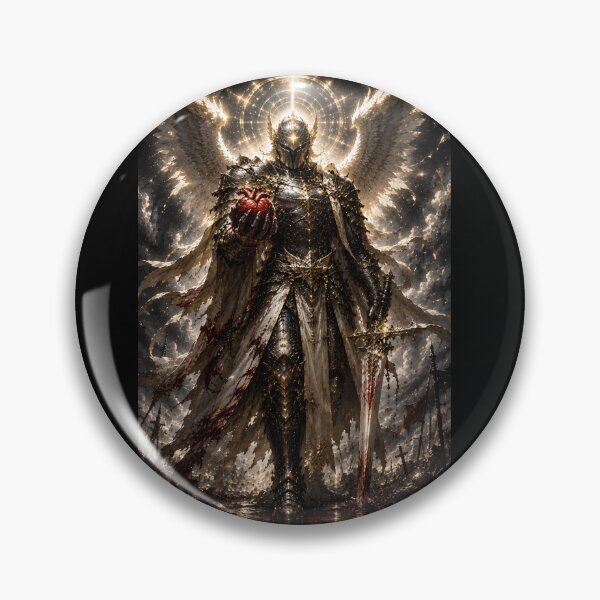 Item preview, Angelic warrior in a celestial battlefield designed and sold by Varuun29.