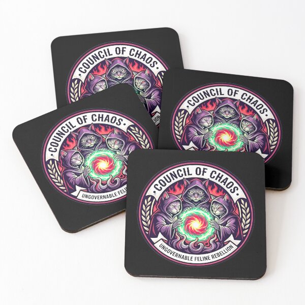 Item preview, Secret Cat Cult Official Seal Member designed and sold by Oommen Studio .