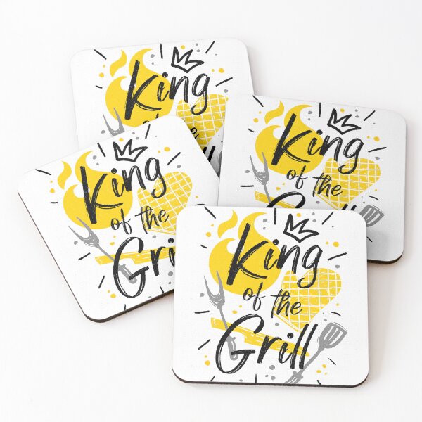 Item preview, King of the Grill kitchen decor bbq designed and sold by Bearlala.