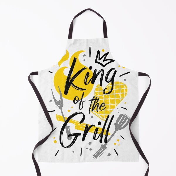 Item preview, King of the Grill kitchen decor bbq designed and sold by Bearlala.