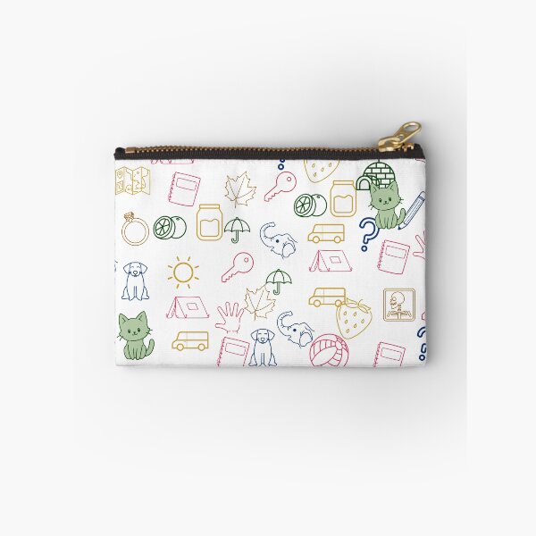Item preview, Cute Neon Aesthetic Random Objects Pattern designed and sold by DrimitStore.