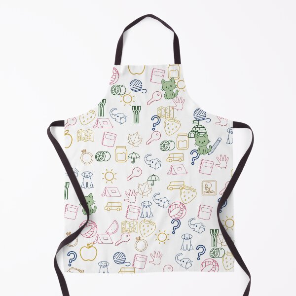 Item preview, Cute Neon Aesthetic Random Objects Pattern designed and sold by DrimitStore.