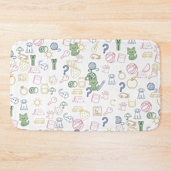 Item preview, Cute Neon Aesthetic Random Objects Pattern designed and sold by DrimitStore.